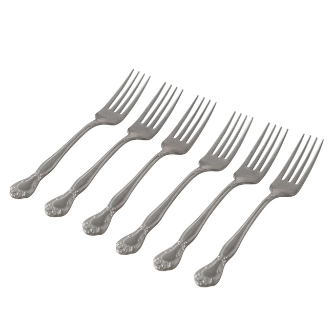  LIVIANA ESKİTME  TATLI ÇATALI 6 LI SET