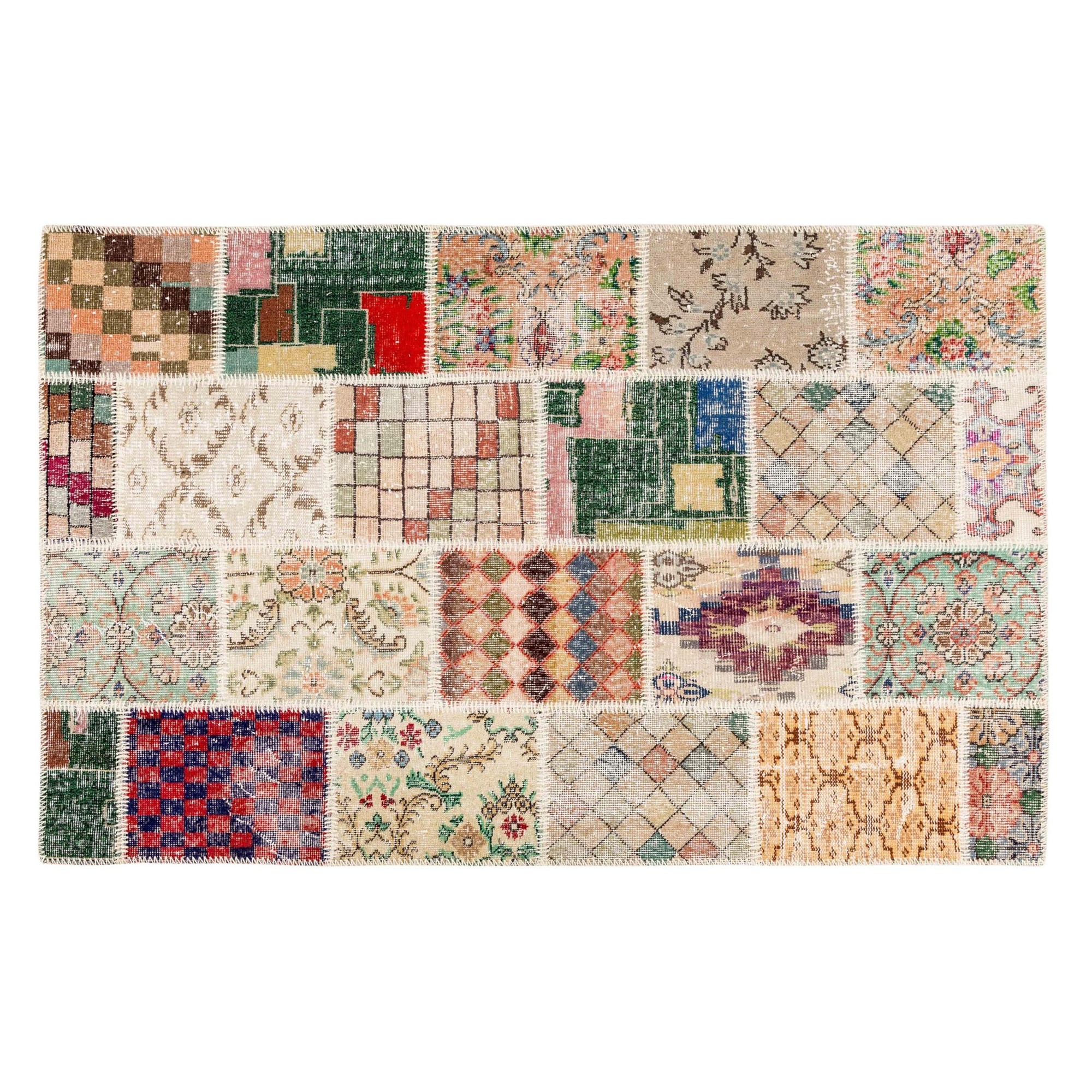 ZEKI PATCHWORK HALI 120x180