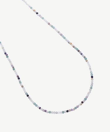  YARGICI Kapama Detaylı Uzun Doğal Taş Kolye