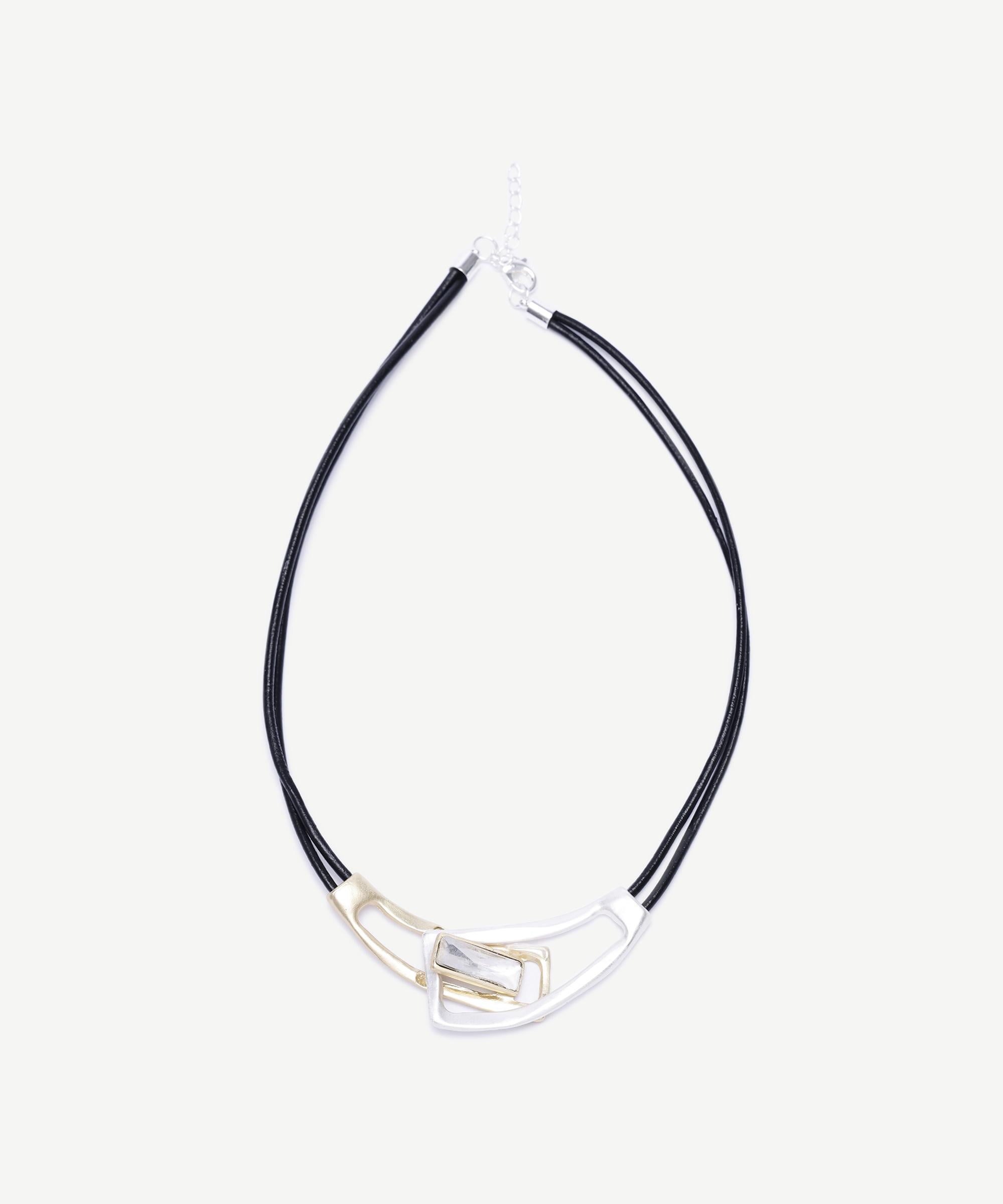  YARGICI Metal Uç Detaylı Kolye