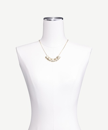  YARGICI Metal Uç Detaylı Gold Kolye