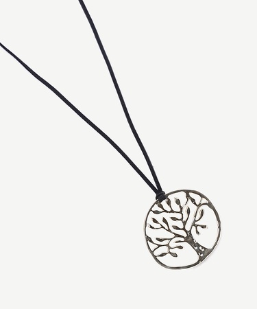  YARGICI Ağaç Figürlü Uzun Kolye