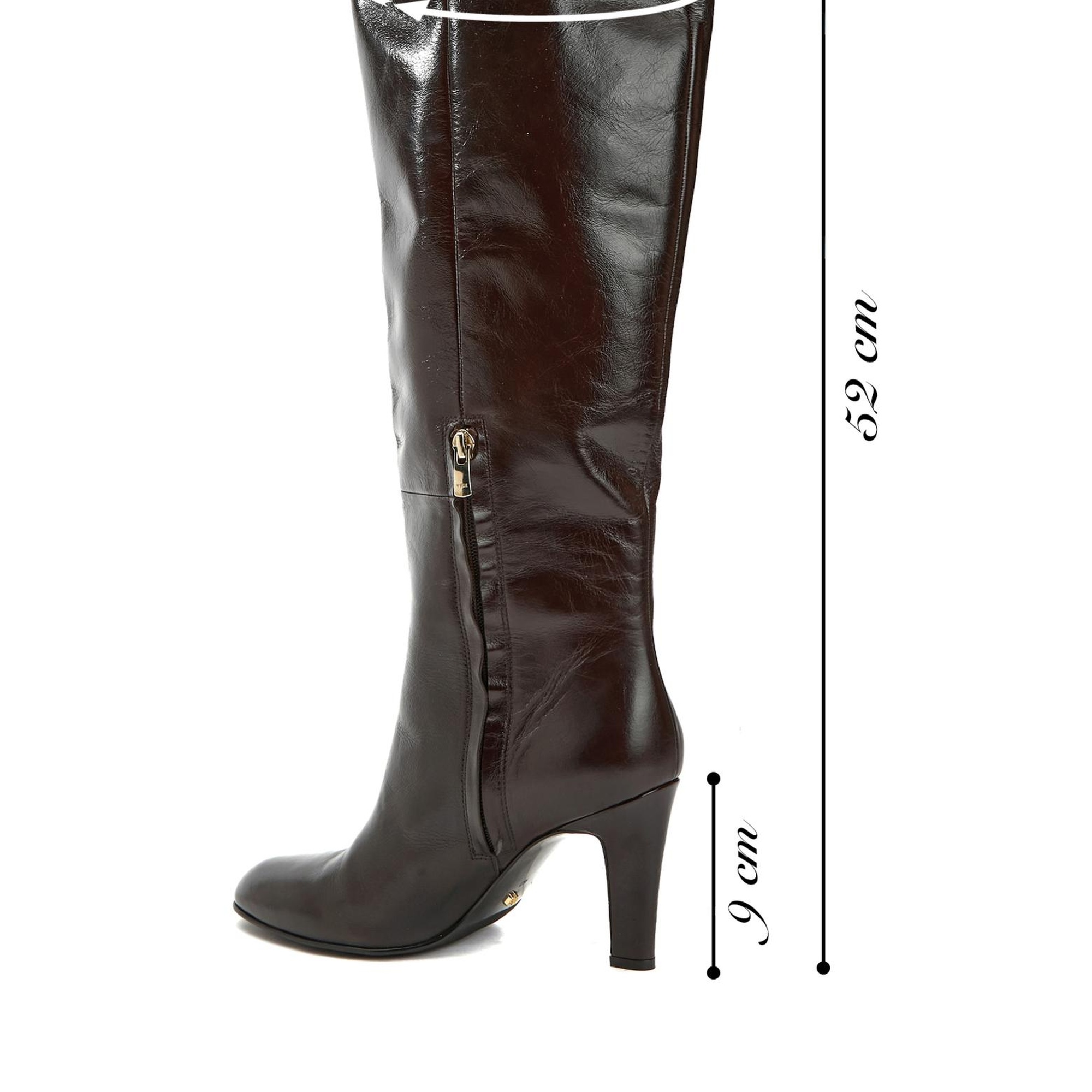 Network Kadın Kahverengi Deri Çizme