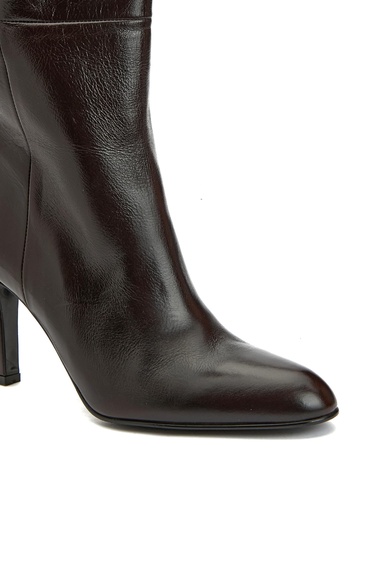  Network Kadın Kahverengi Deri Çizme