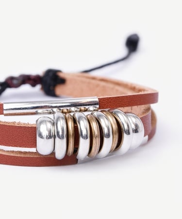  YARGICI Metal Aksesuar Detaylı Bileklik