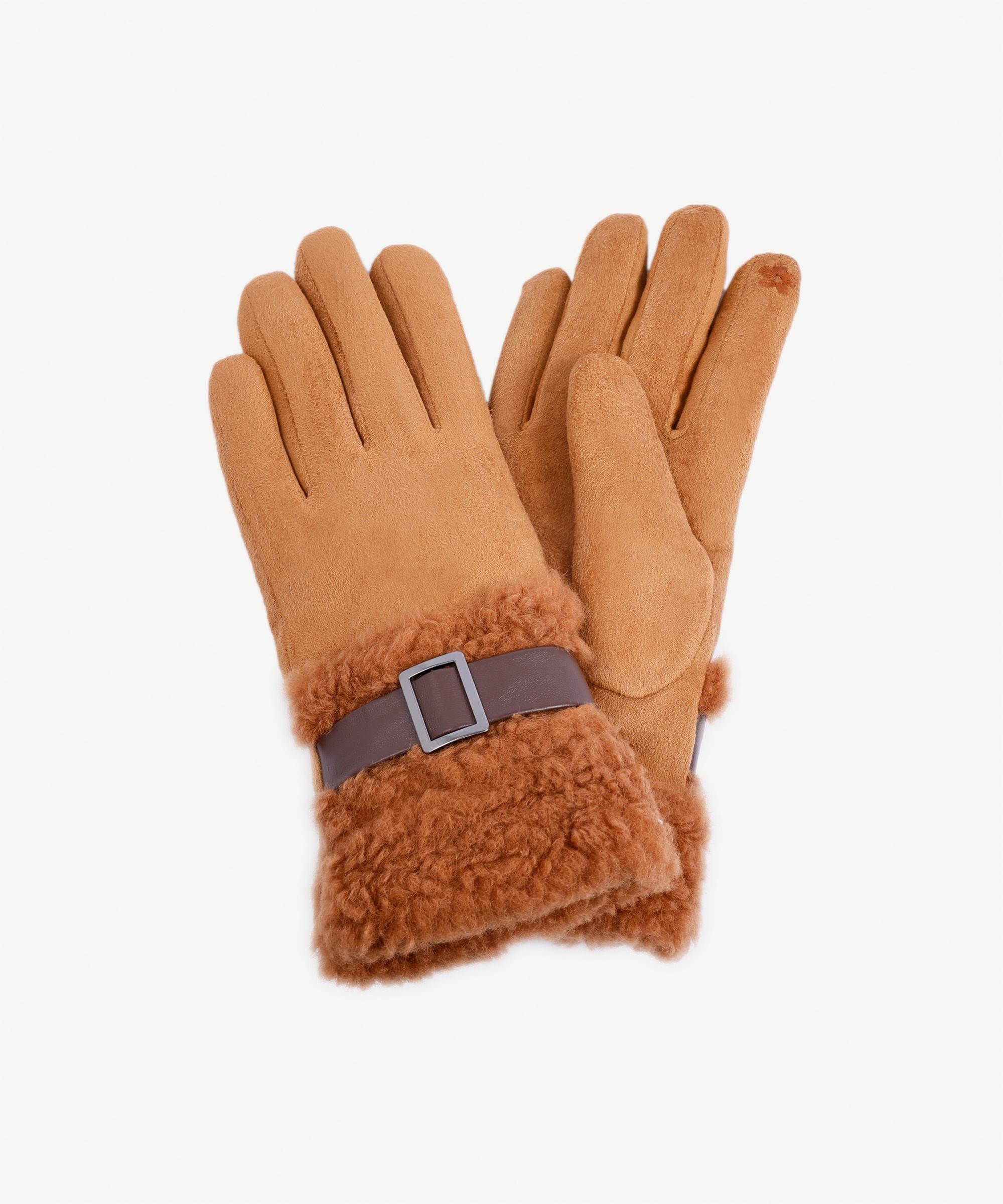  YARGICI İçi Ve Bileği Kürklü Eldiven