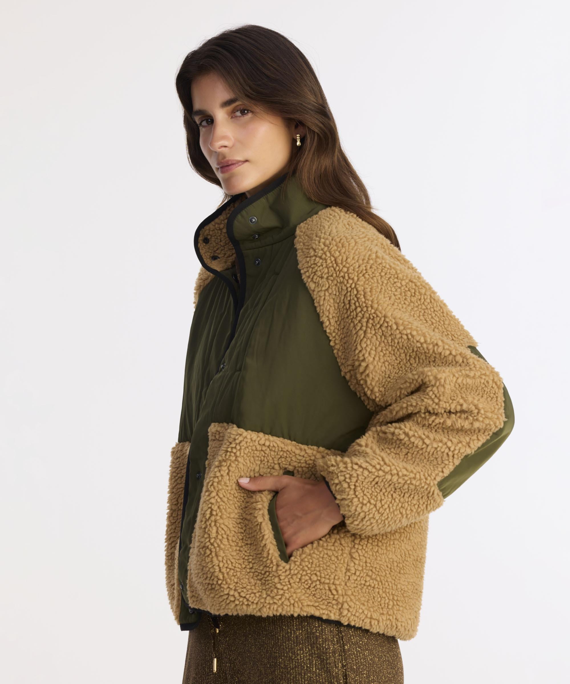 YARGICI Regular Dik Yaka Uzun Kol Mont