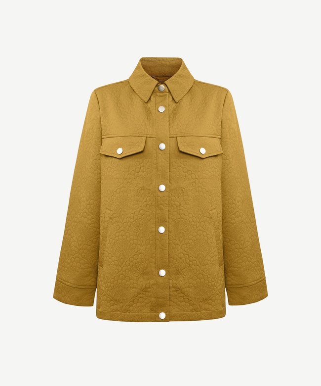  YARGICI Cepli Gömlek Yaka Mont