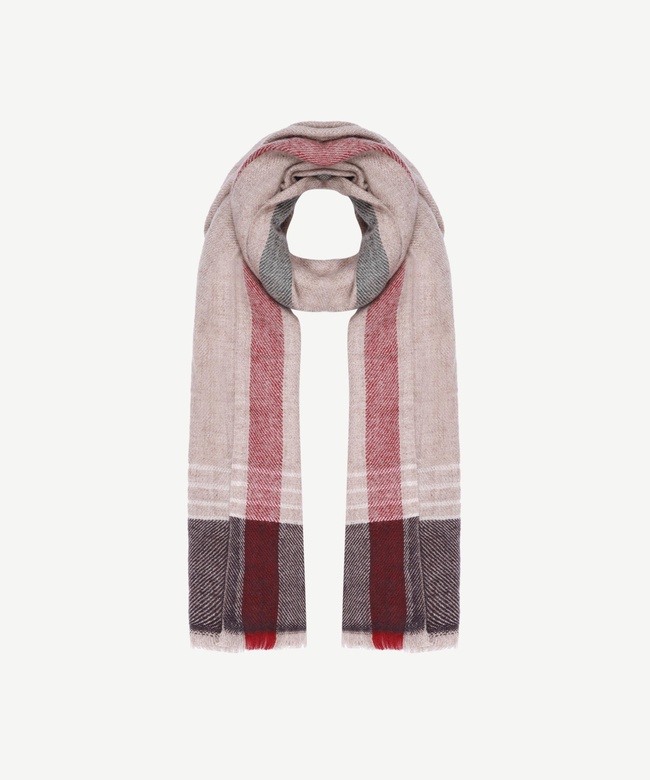  YARGICI Renk Bloklu Şal