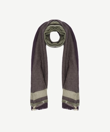  YARGICI Renk Bloklu Şal