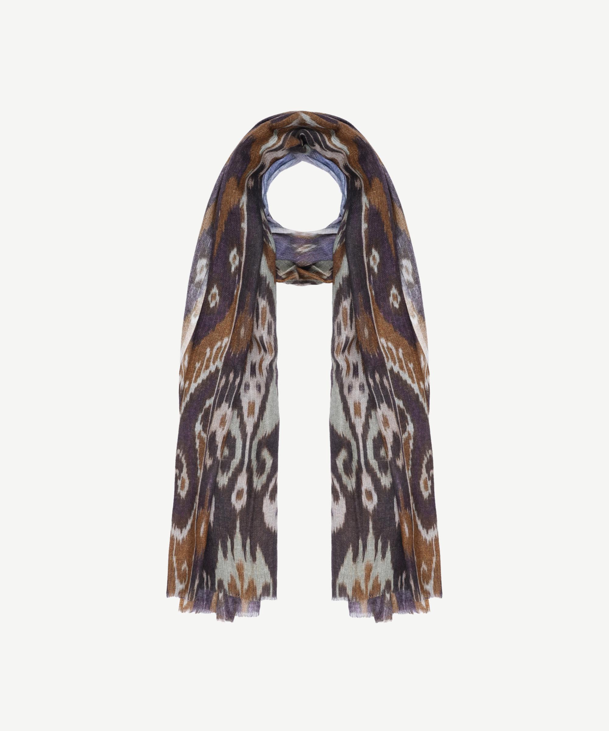  YARGICI Etnik Desenli Yün Şal