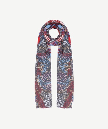  YARGICI Etnik Desenli Yün Şal