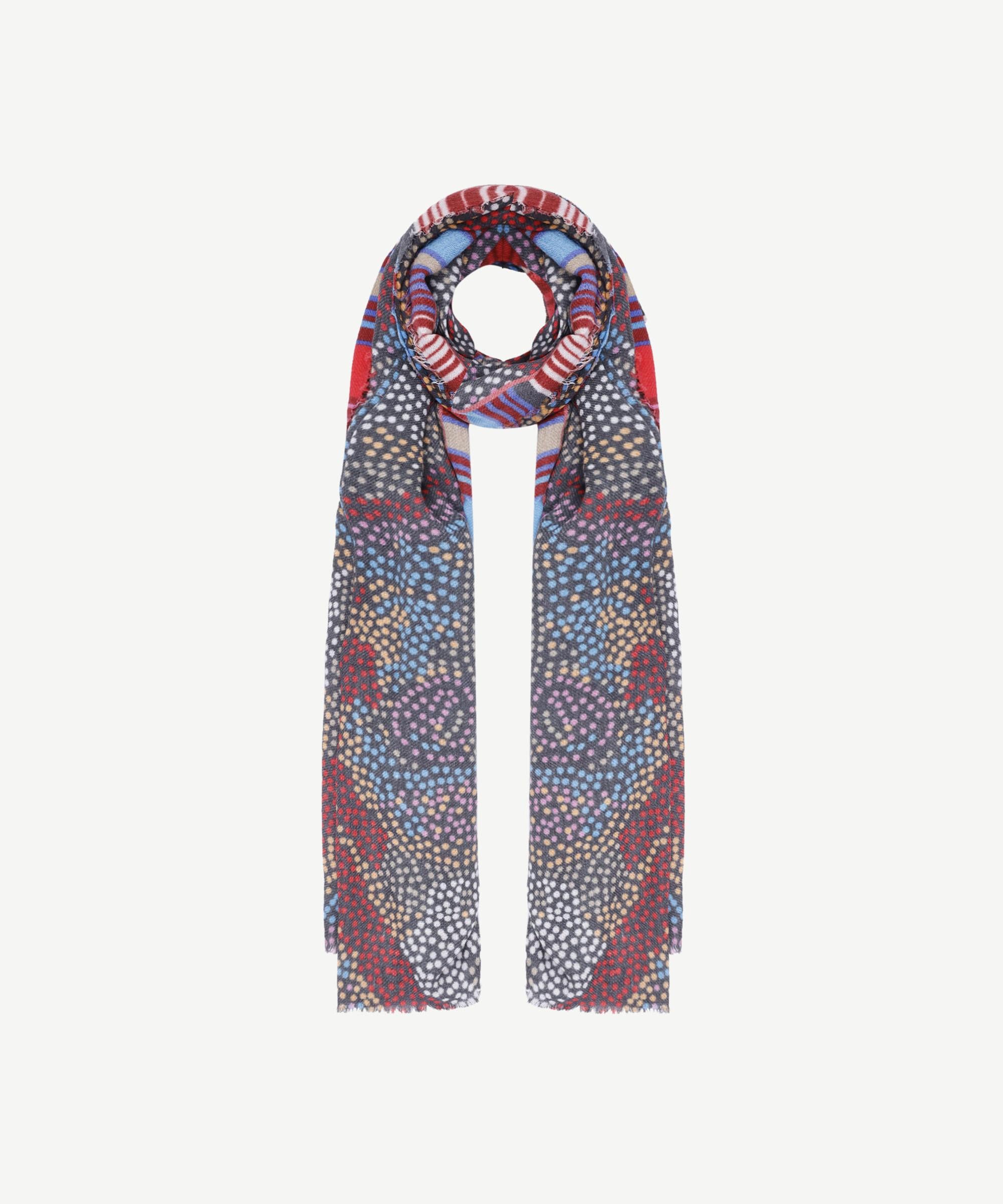  YARGICI Etnik Desenli Yün Şal