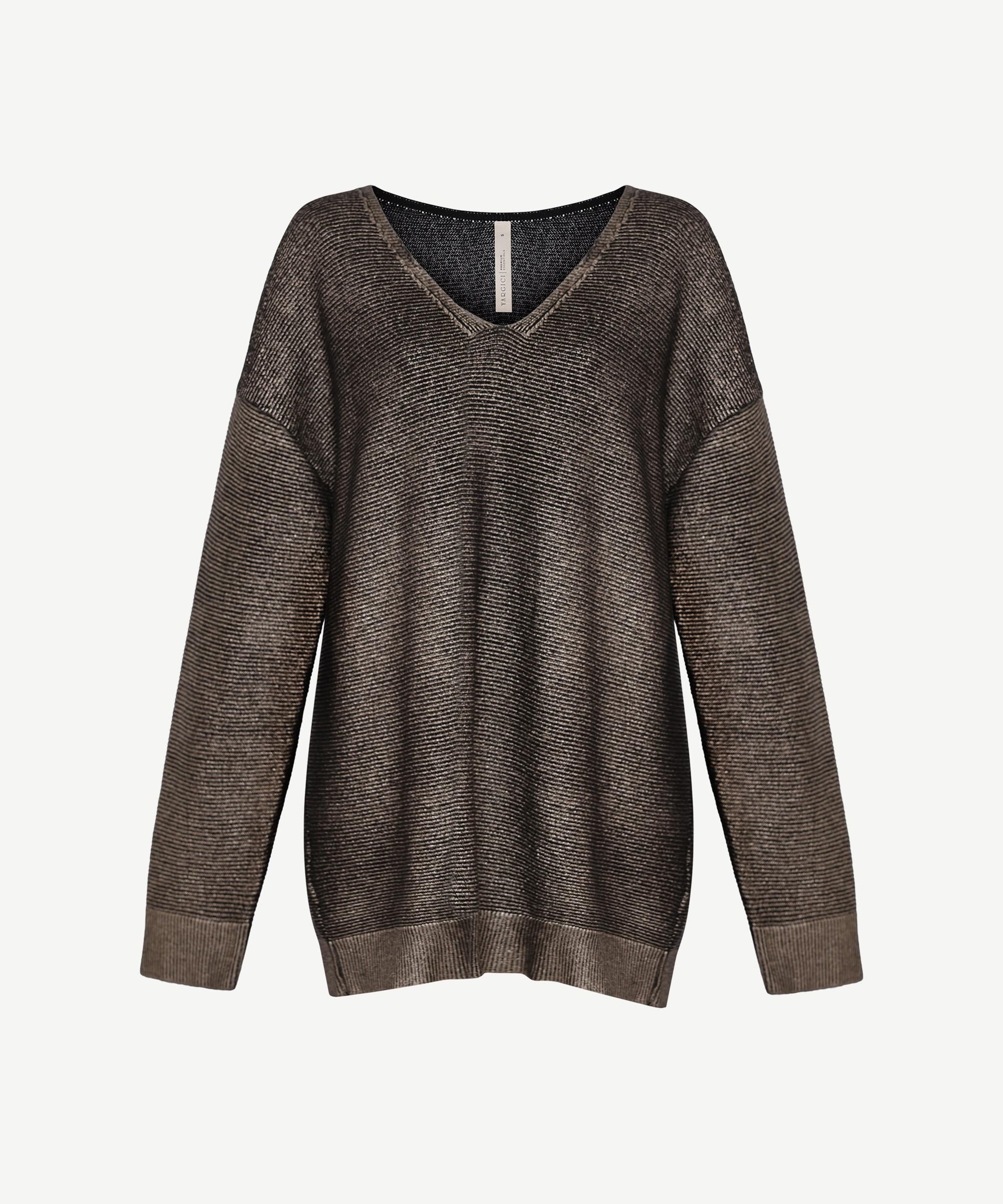 YARGICI Regular V Yaka Uzun Kol Kazak