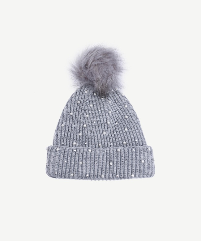  YARGICI Simli İnci Detaylı Bere