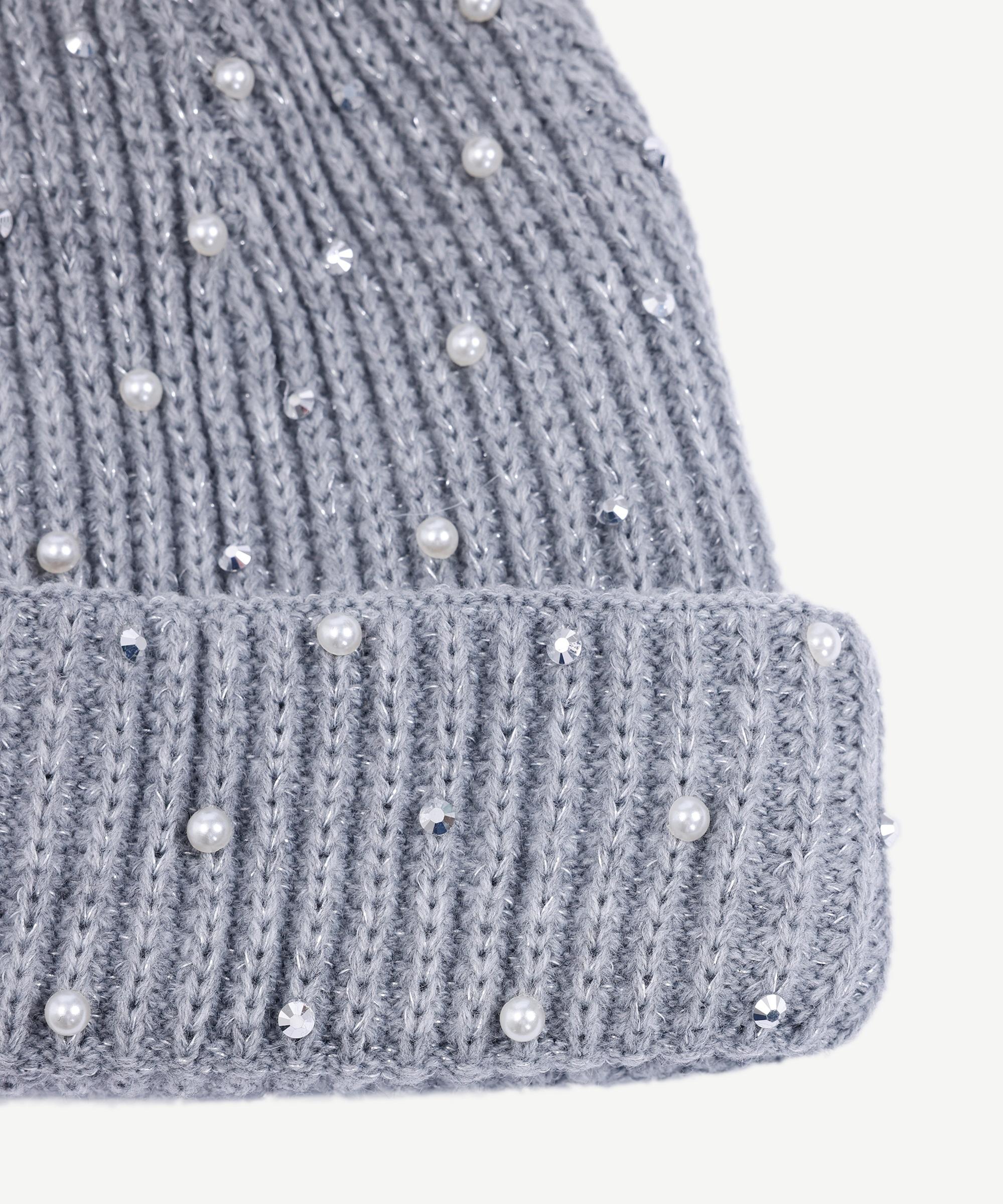  YARGICI Simli İnci Detaylı Bere