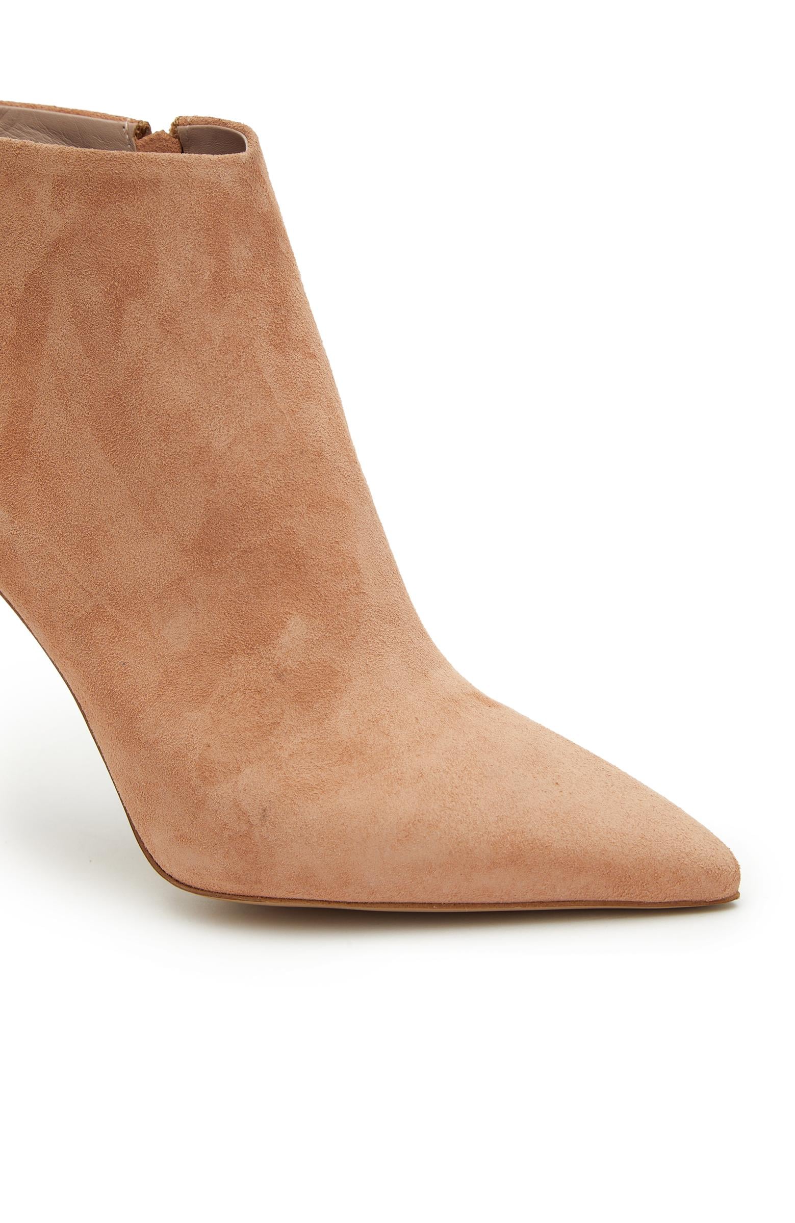  Divarese Kadın Nude Deri Süet Bot