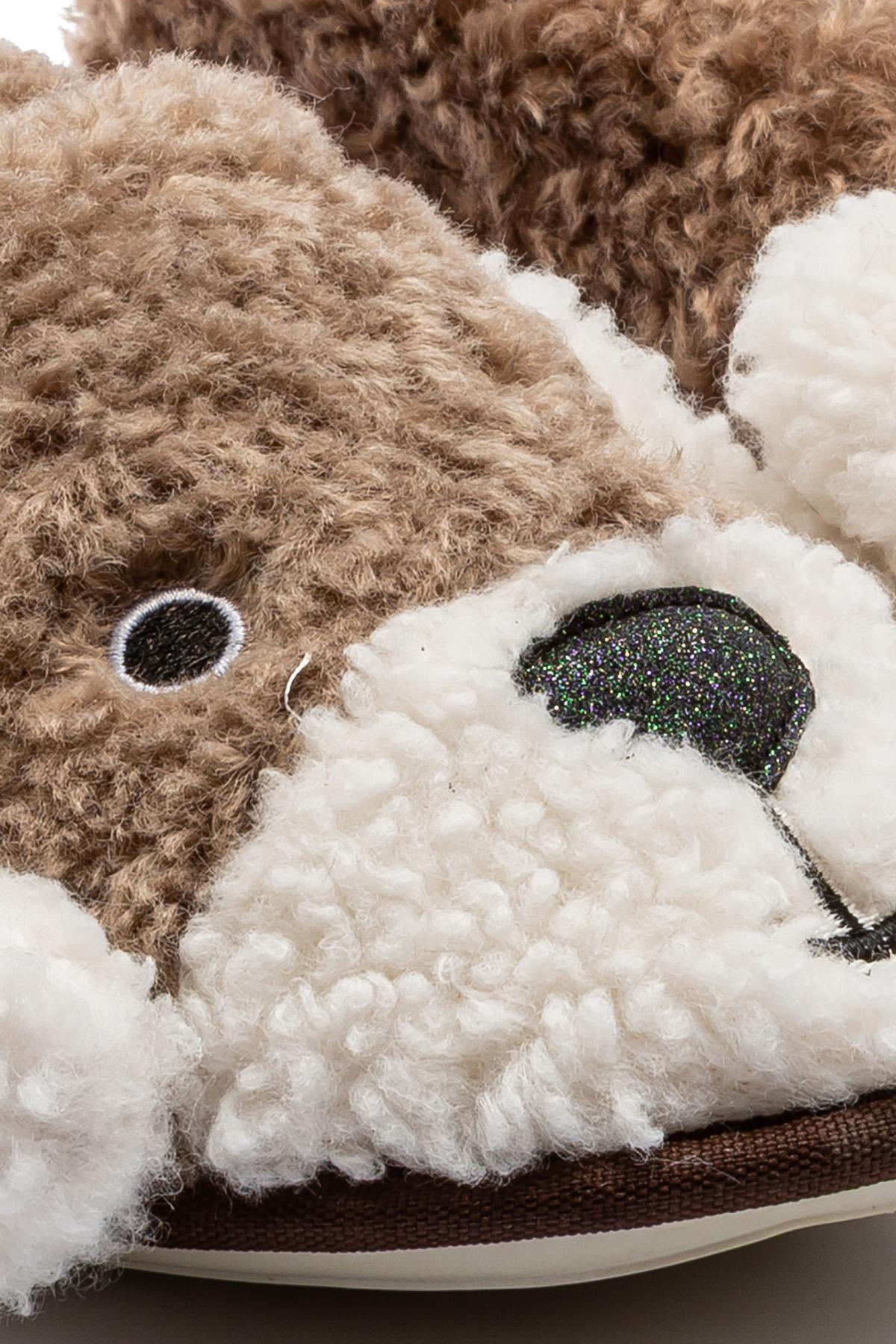 Badem Kadın, Garson Boy Ev Ayakkabısı Kahverengi 37/41