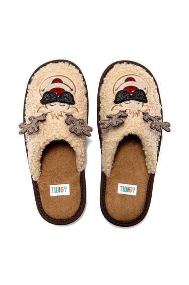  Happy Kadın Ev Terliği Bej 37/41