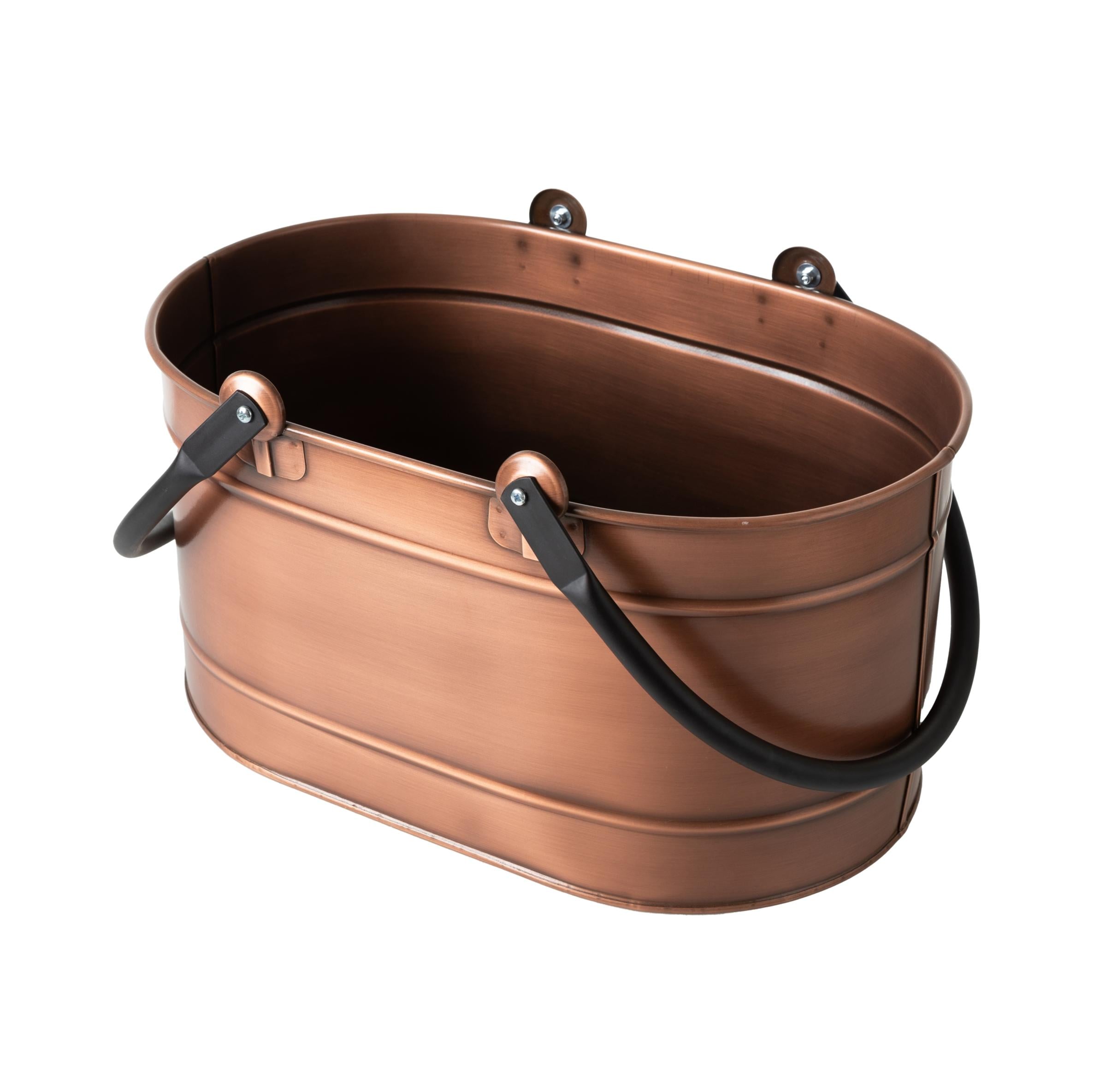  ANTIQUE BAKIR ODUN KOVASI 48 CM