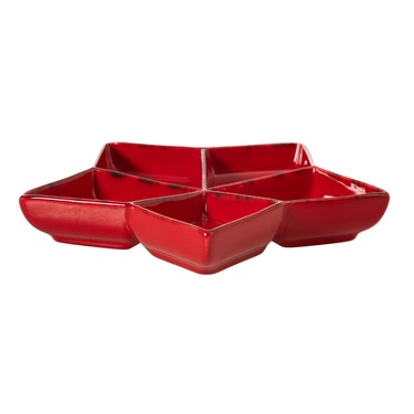  STAR BÖLMELİ SUNUM TABAĞI 27CM