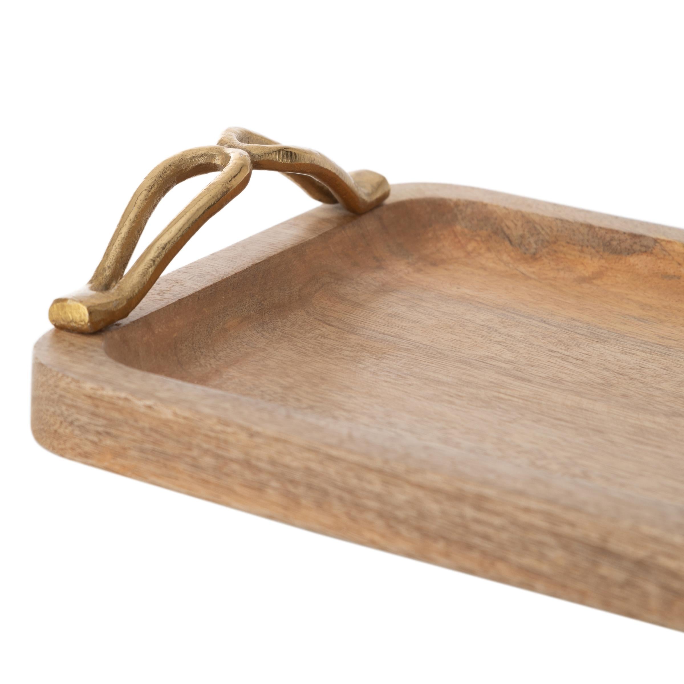  GROVE DEKORATİF TEPSİ 43 X 22 CM