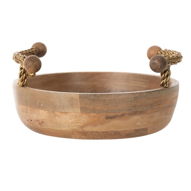  WOODEN DEKORATİF KASE 25 CM