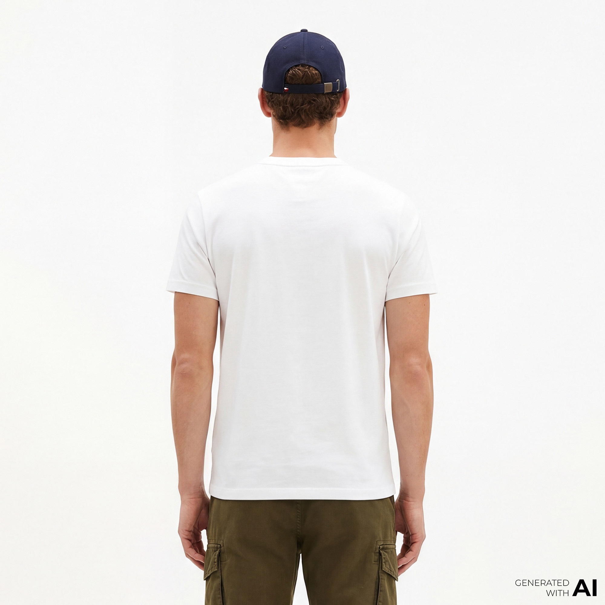 Tommy Hilfiger Brand Love Graphic Erkek Beyaz T-Shirt