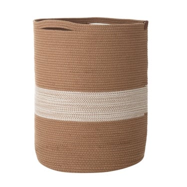  VENUS ÇAMAŞIR SEPETİ KAHVE 35X35X45