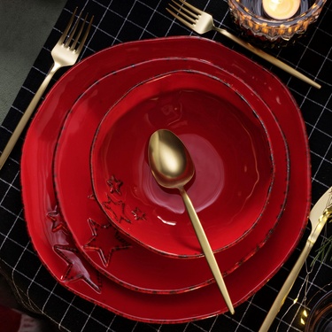  STAR SERVİS TABAĞI 24CM