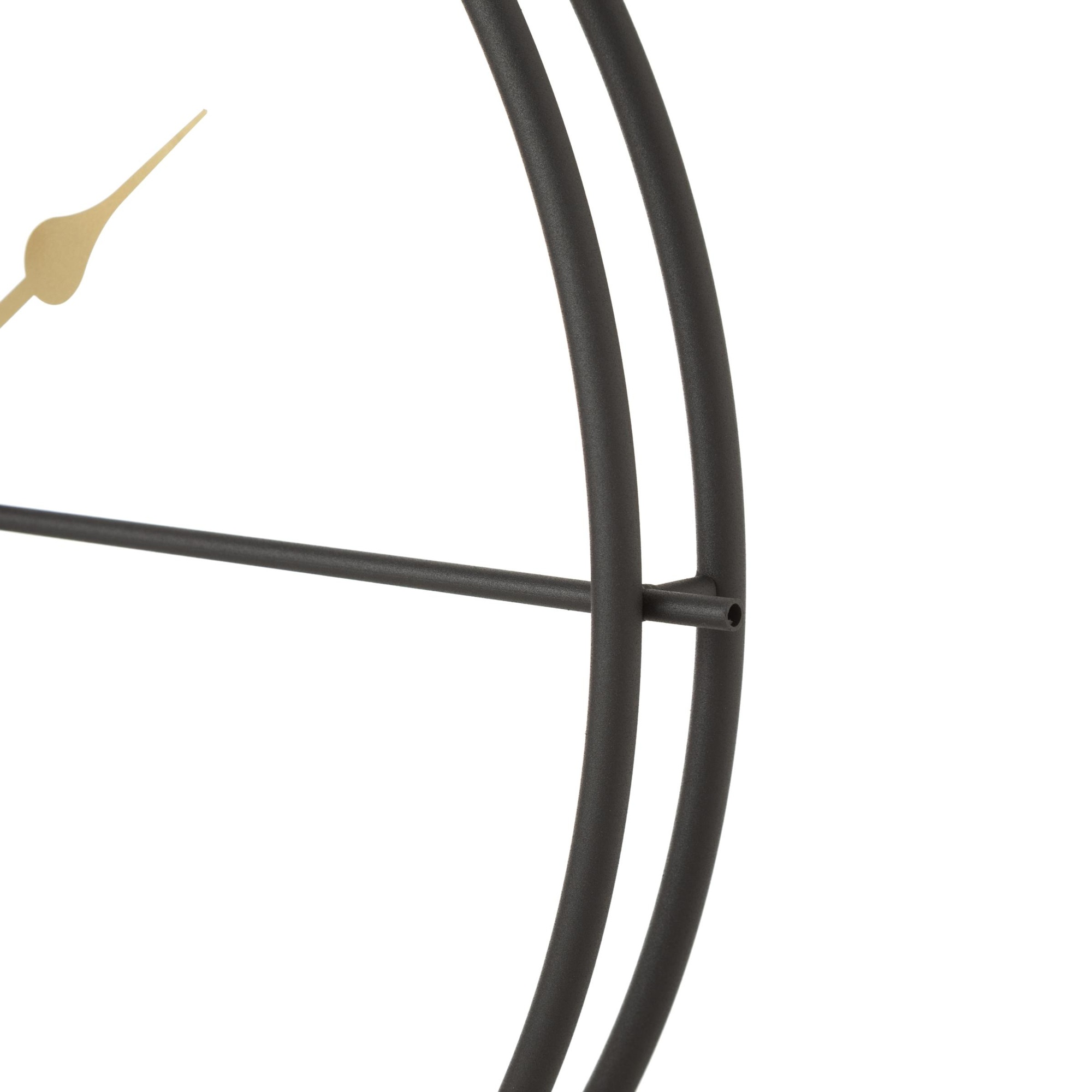 CLARA BLACK DUVAR SAATİ 60CM