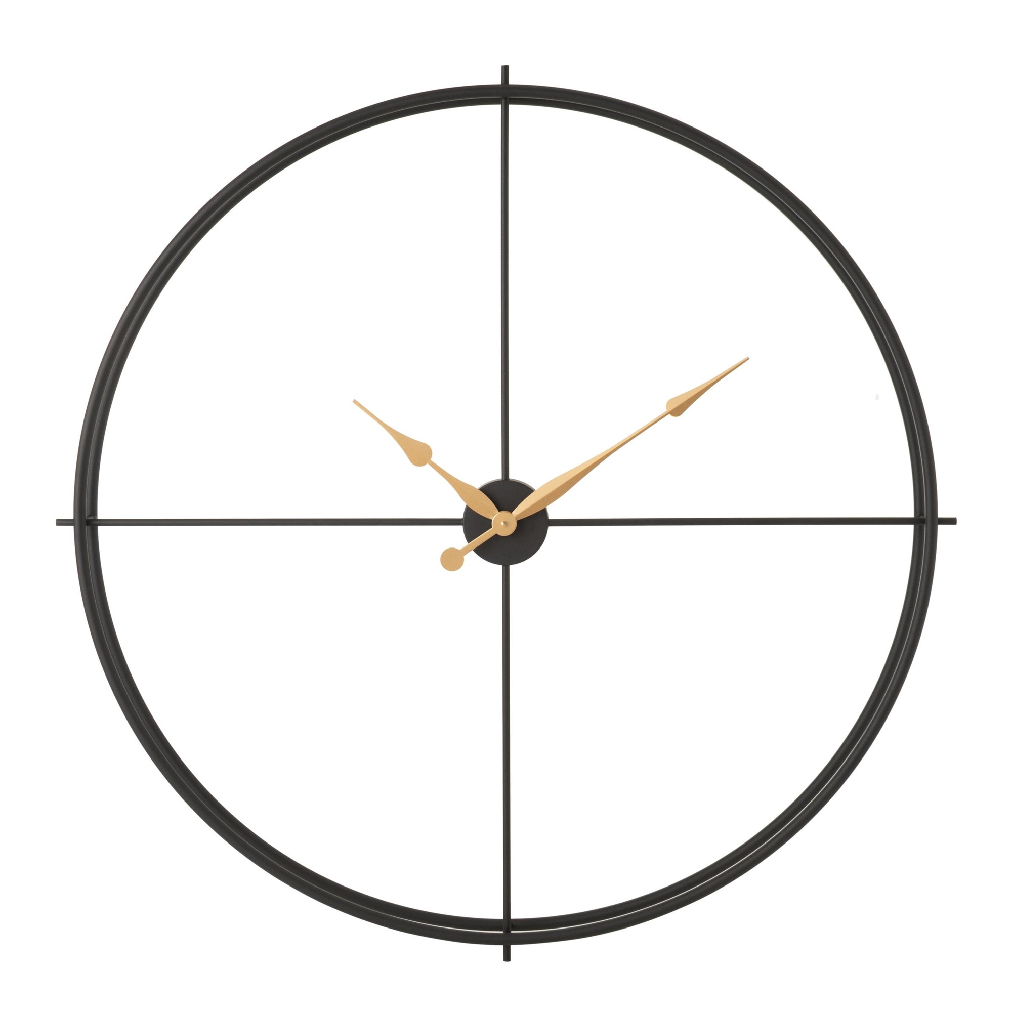 CLARA BLACK DUVAR SAATİ 90CM