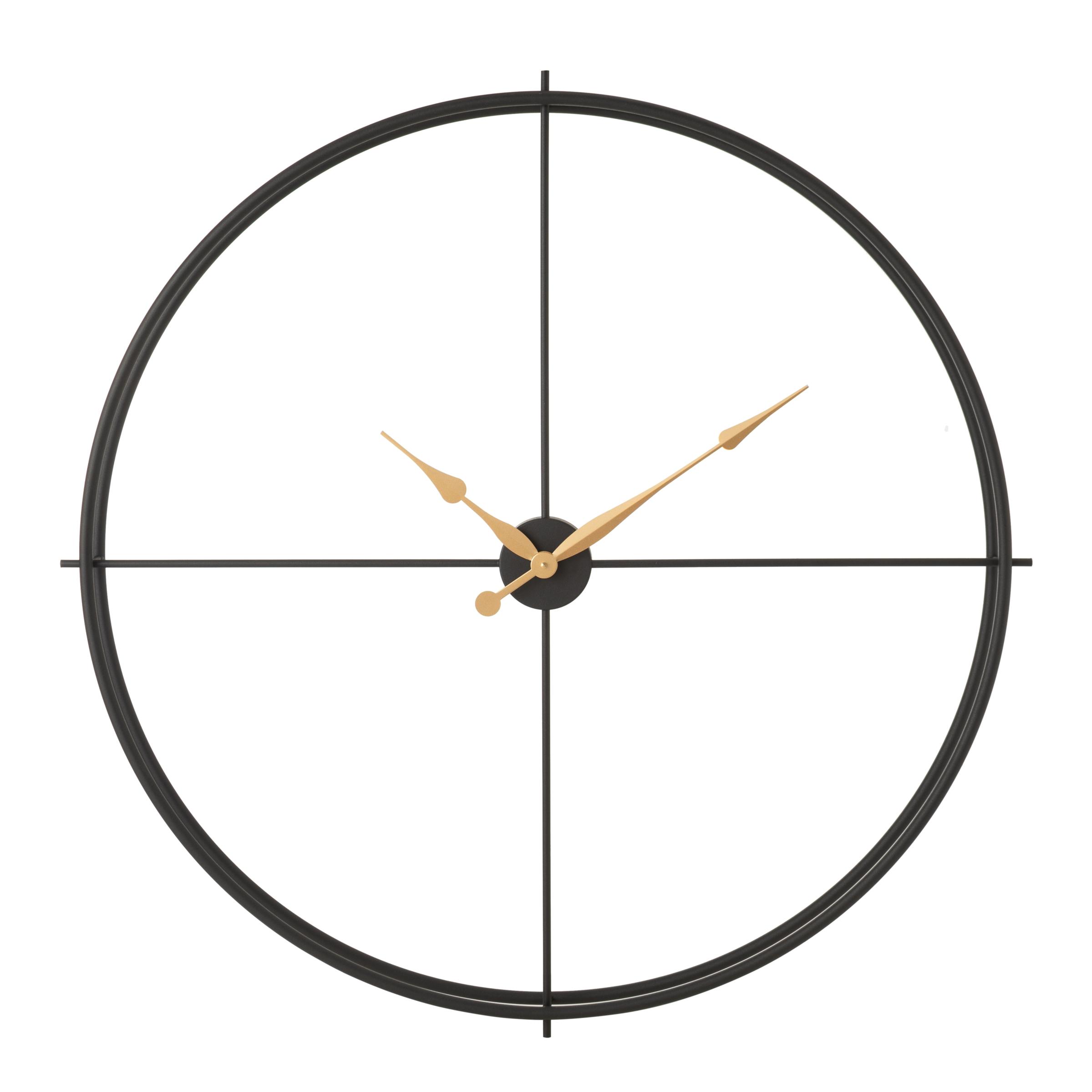  CLARA BLACK DUVAR SAATİ 90CM