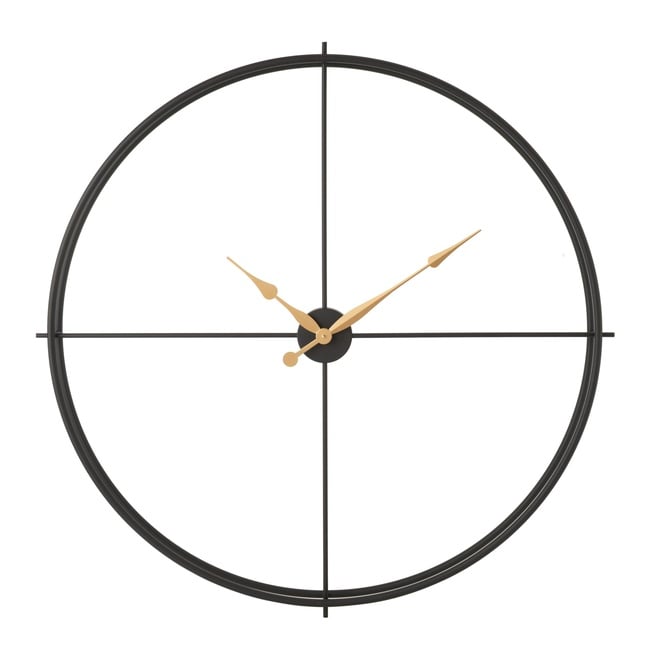  CLARA BLACK DUVAR SAATİ 90CM