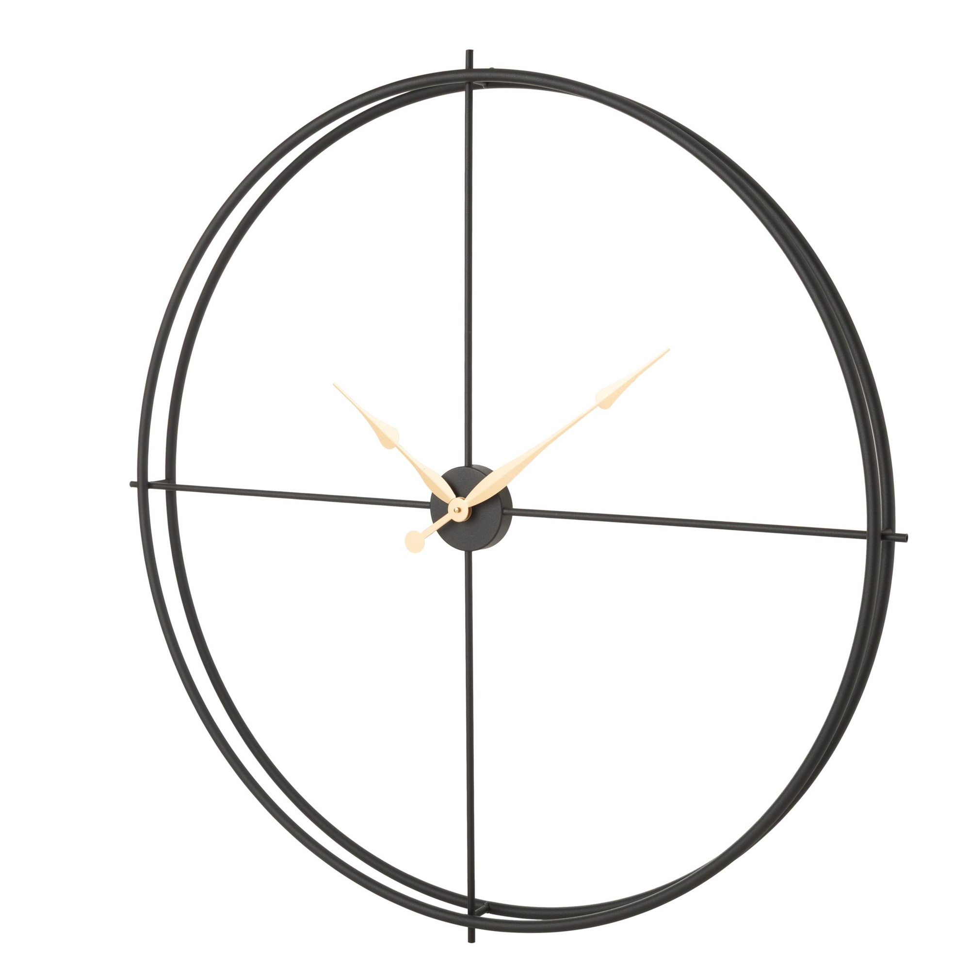 CLARA BLACK DUVAR SAATİ 90CM