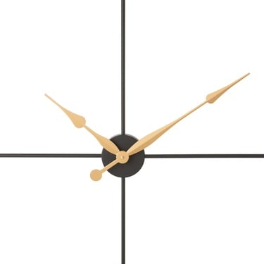  CLARA BLACK DUVAR SAATİ 90CM