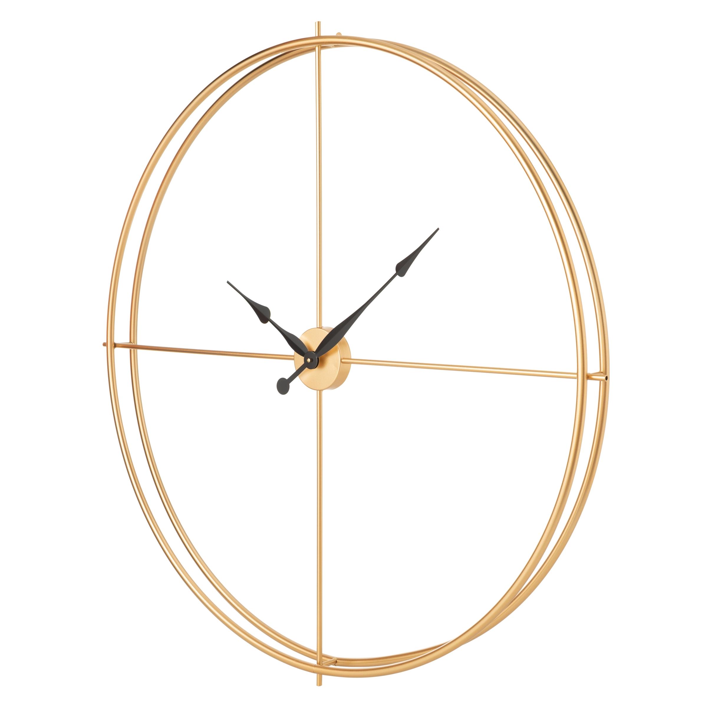 CLARA GOLD DUVAR SAATİ 90CM