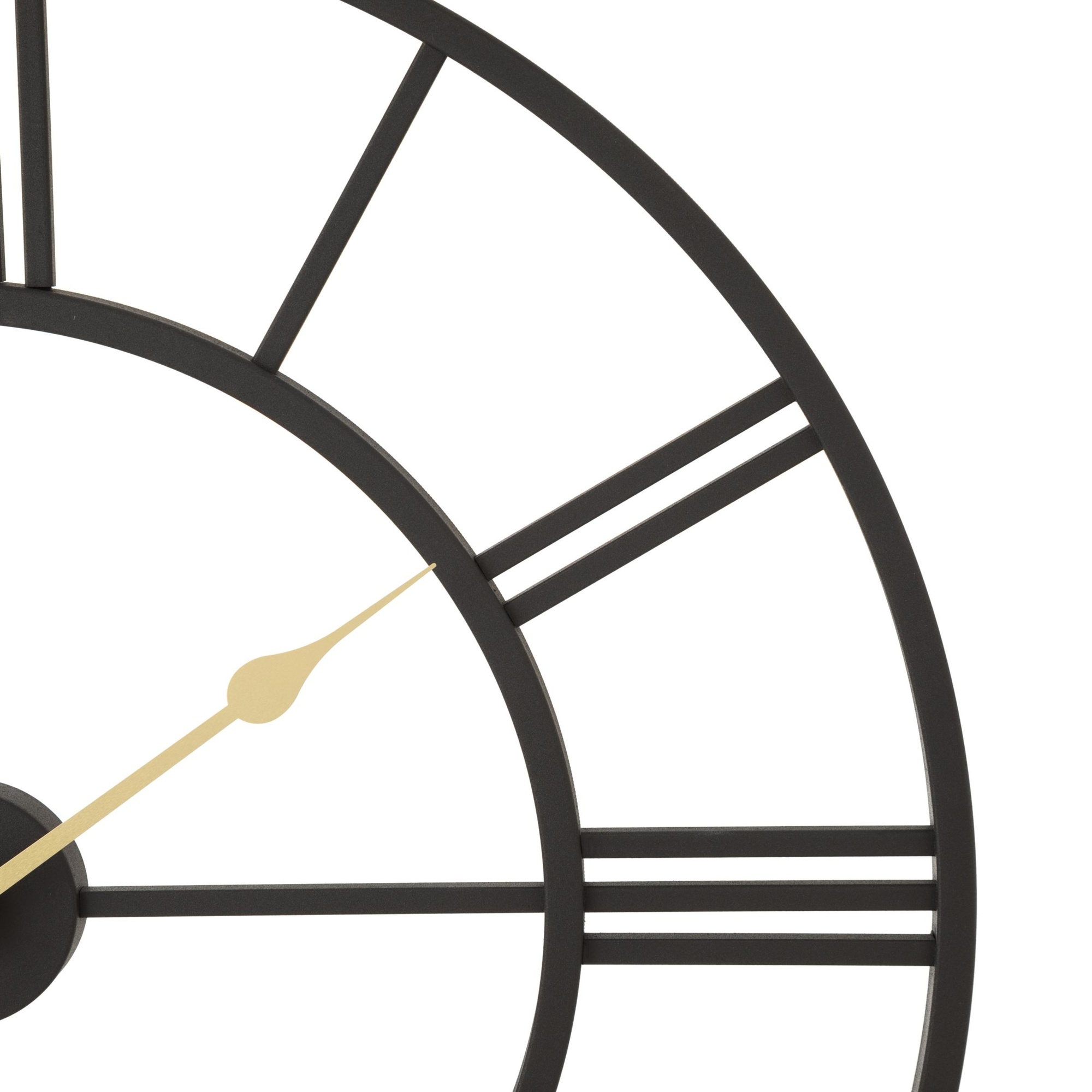 HOLMBERG BLACK DUVAR SAATİ 76CM