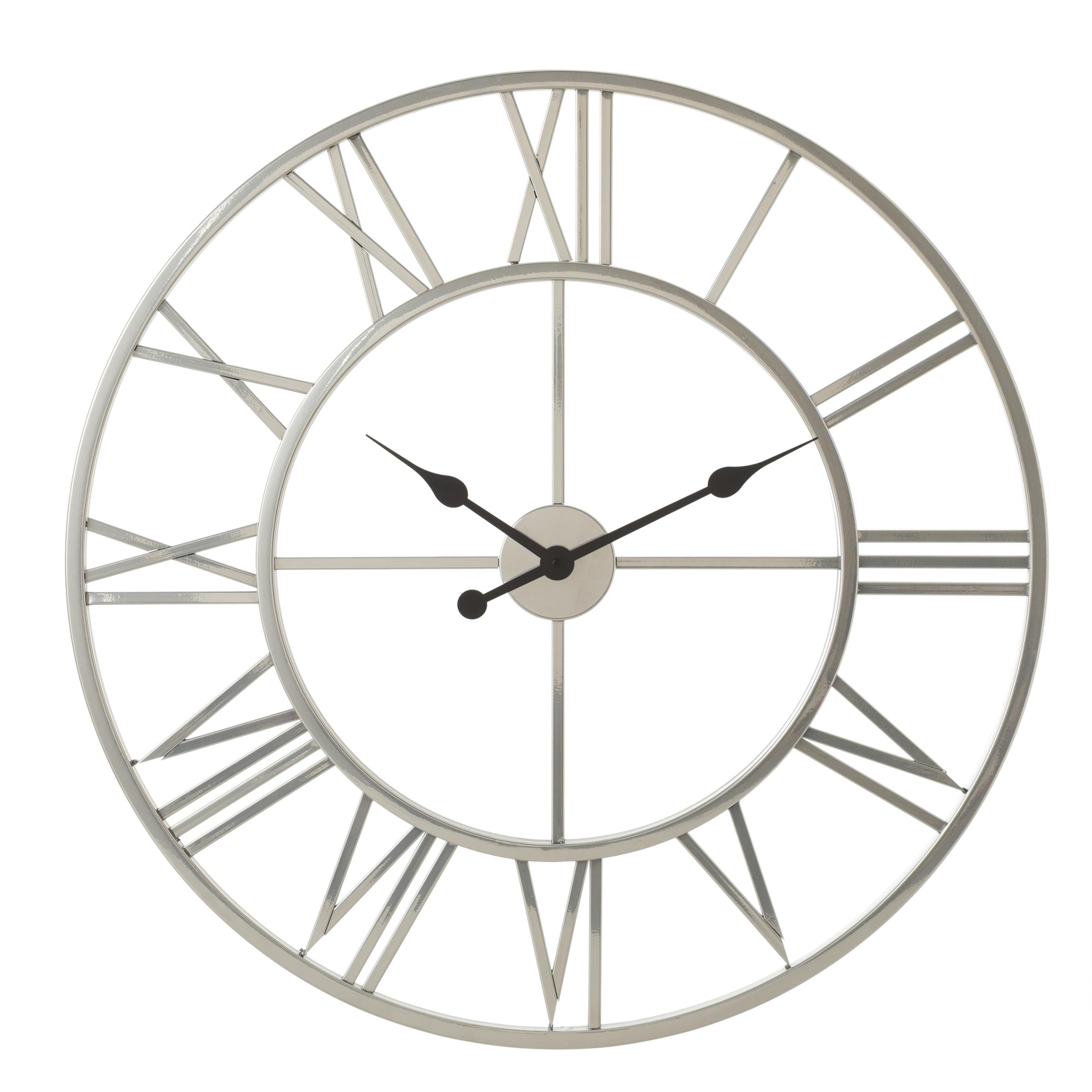  HOLMBERG SILVER DUVAR SAATİ 76CM