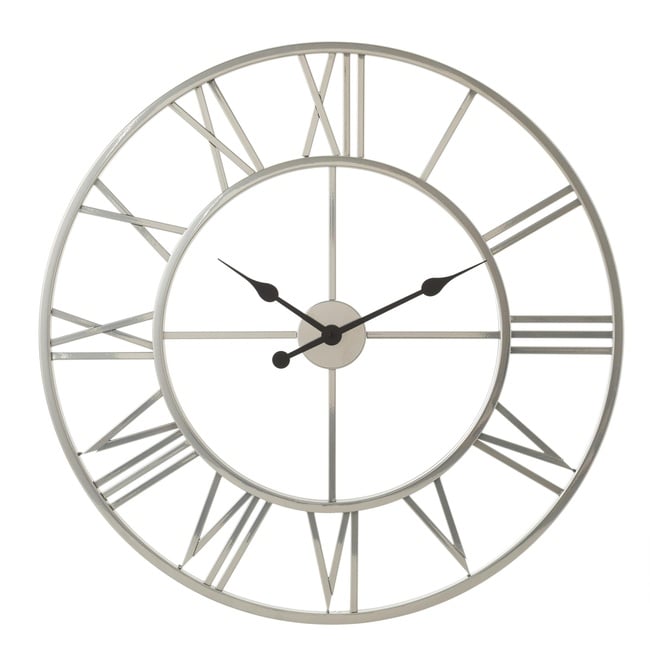  HOLMBERG SILVER DUVAR SAATİ 76CM