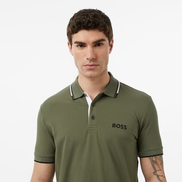  Boss Paddy Pro Erkek Bej Polo