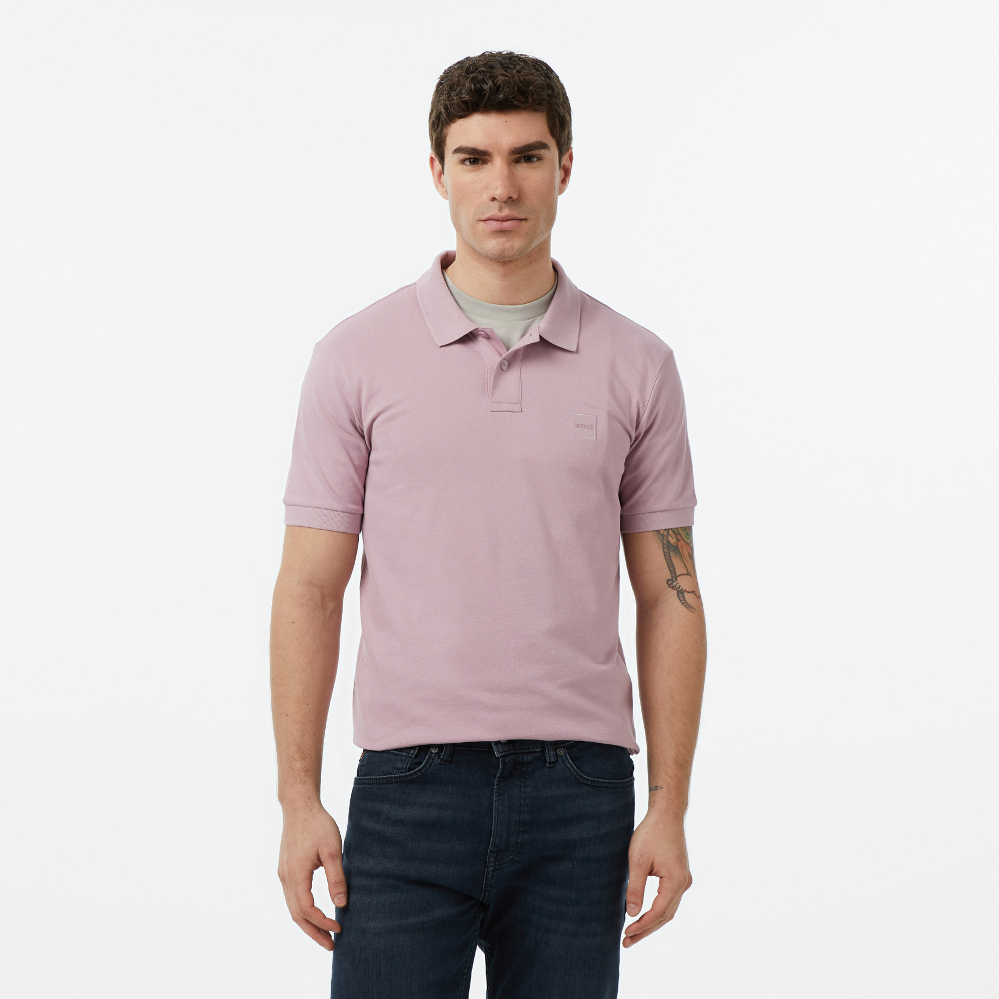  Boss Passenger Erkek Lila Polo