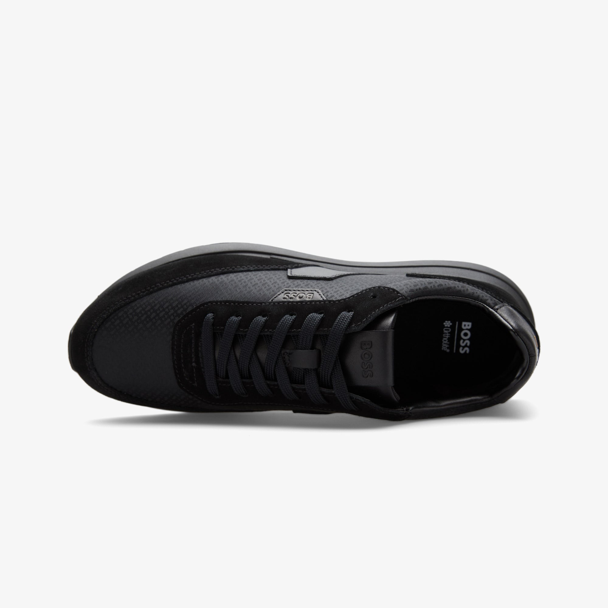 Boss Vinston Runn Erkek Siyah Sneaker