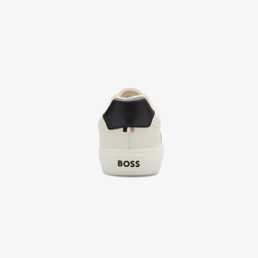  Boss Aiden Tenn Erkek Krem Rengi Sneaker