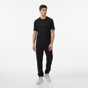  Boss TS Logo Erkek Siyah T-Shirt