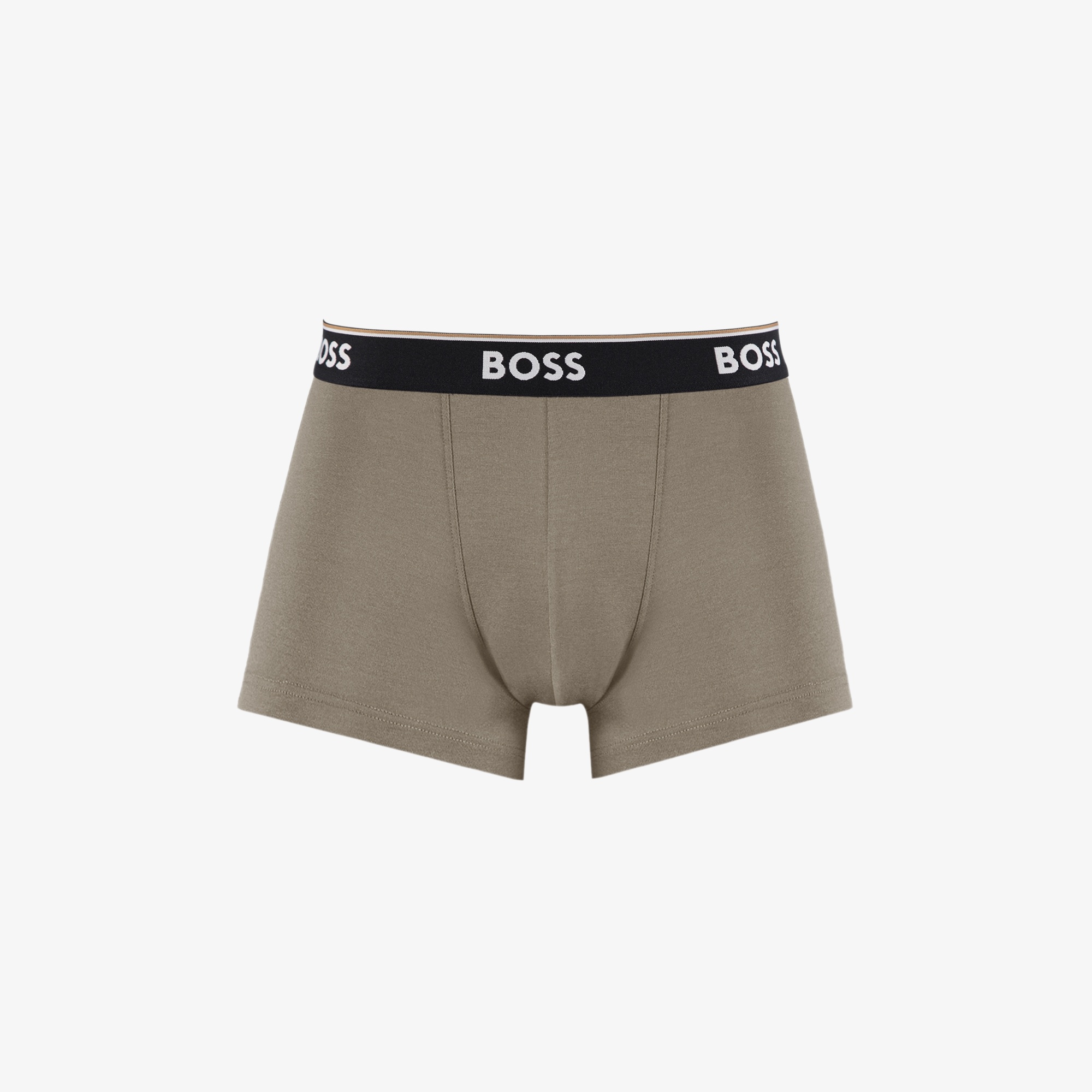 Boss Trunk Power 3'lü Erkek Kahverengi Boxer