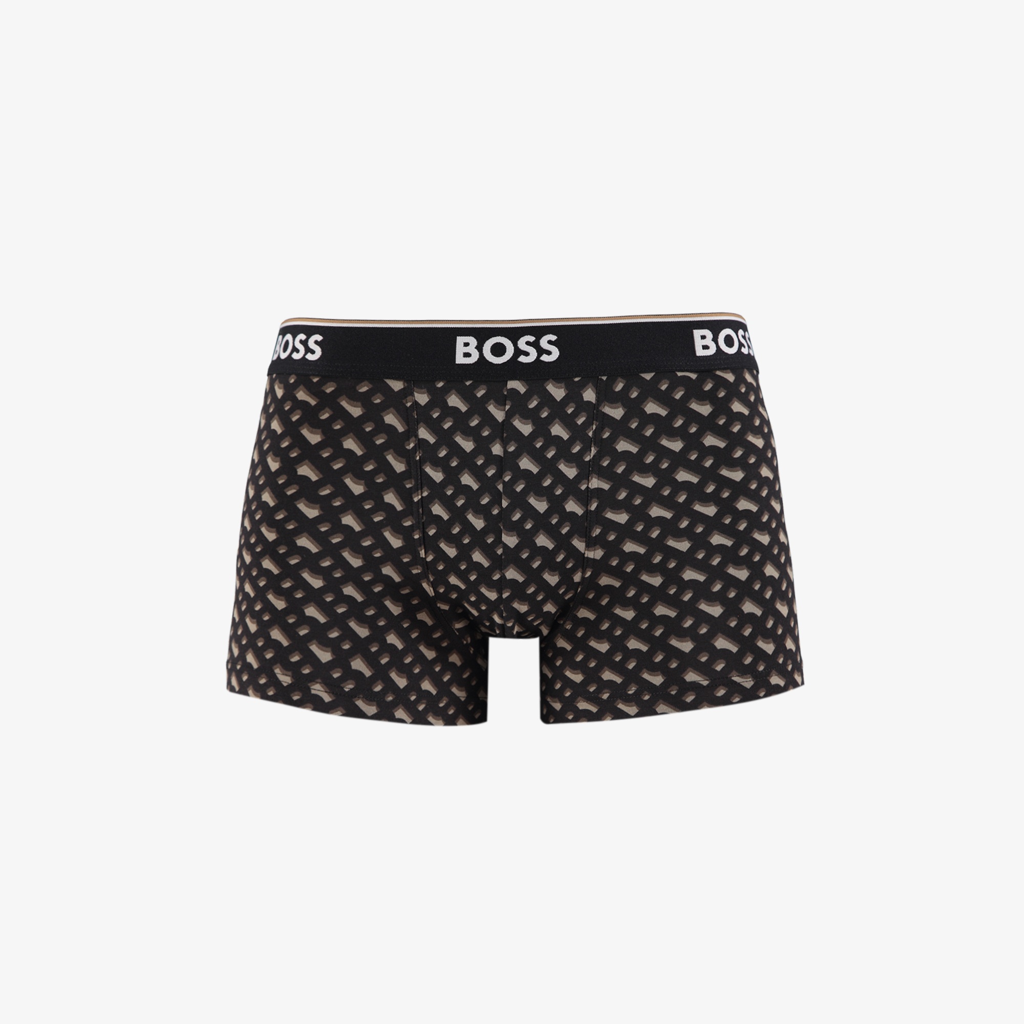 Boss Trunk Power 3'lü Erkek Kahverengi Boxer