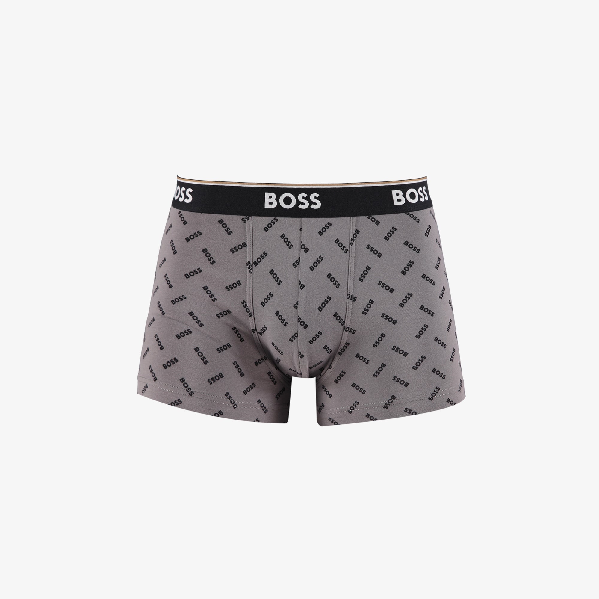 Boss Trunk Power 3'lü Erkek Gri Boxer