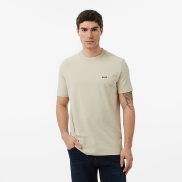  Boss Erkek Bej T-Shirt