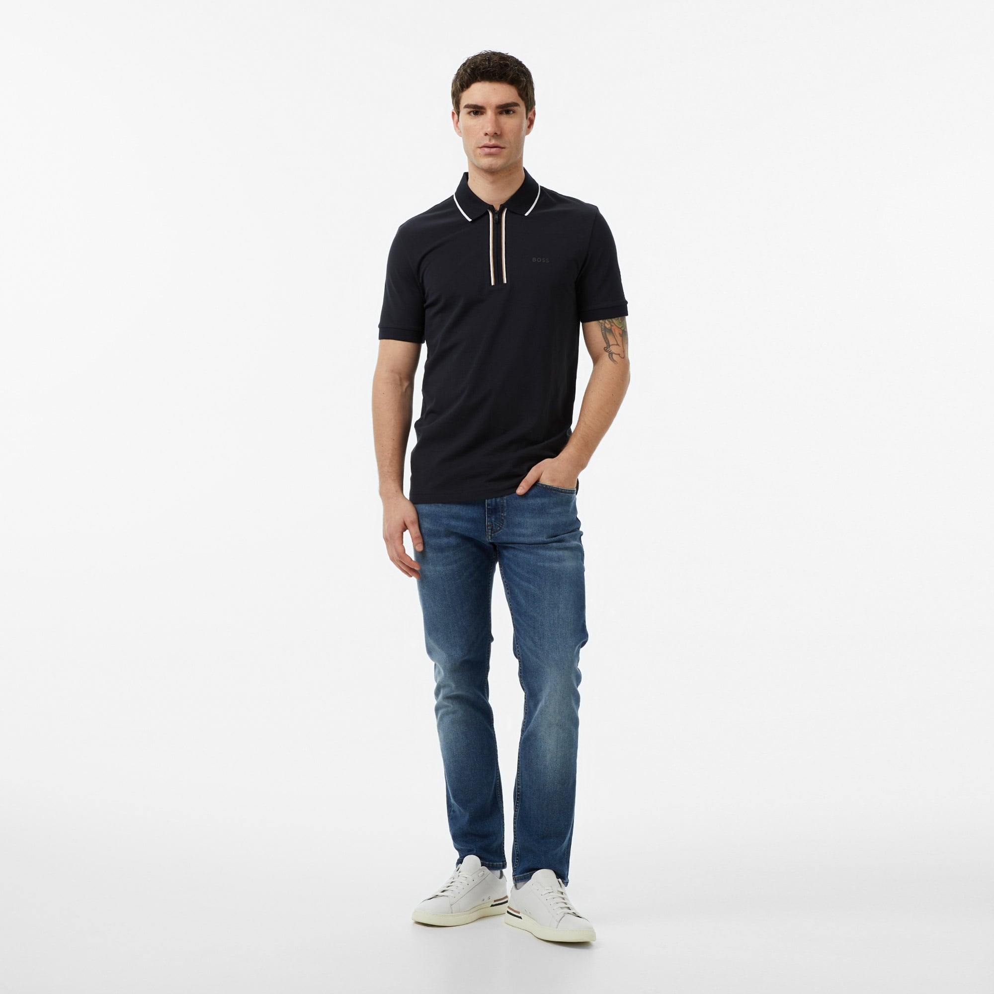 Boss Philix Erkek Lacivert Polo